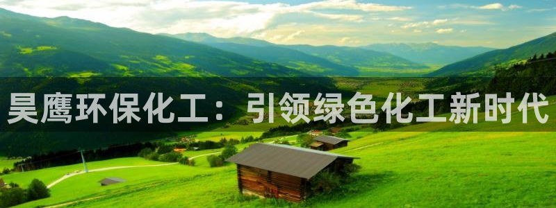 亿万先生客户端下载安装：昊鹰环保化工：引领绿色化工新时代