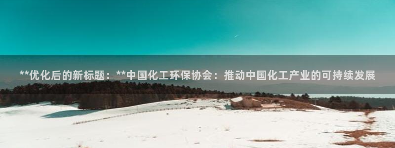 亿万先生合并网址在哪：**优化后的新标题：**中国化工环保协会：推动中国化工产业的可持续发展