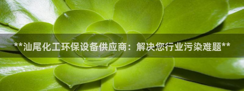 亿万先生合并最新消息：**汕尾化工环保设备供应商：解决您行业污染难题**