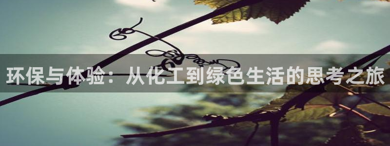 亿万先生现在的网址谁知道：环保与体验：从化工到绿色生活的思考之旅