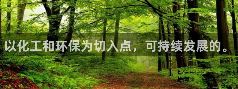 亿万集团有限公司：以化工和环保为切入点，可持续发展的。
