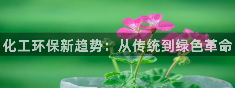 亿万先生网页在线客服：化工环保新趋势：从传统到绿色革命