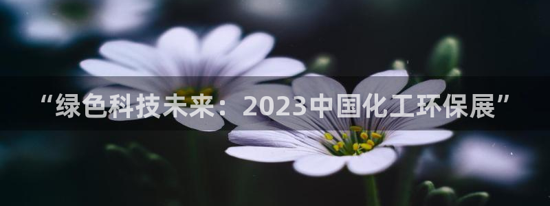 亿万先生官方网站首页：“绿色科技未来：2023中国化工环保展”