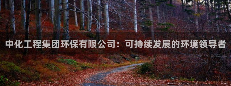 亿万先生官方网站下载手机版：中化工程集团环保有限公司：可持续发展的环境领导者